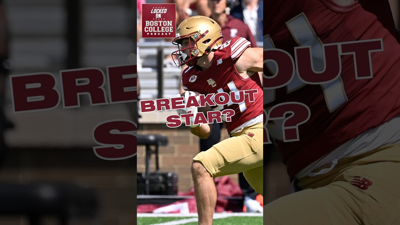 Bo MacCormack can be a BREAKOUT STAR for Boston College #bcfootball #bomaccormack