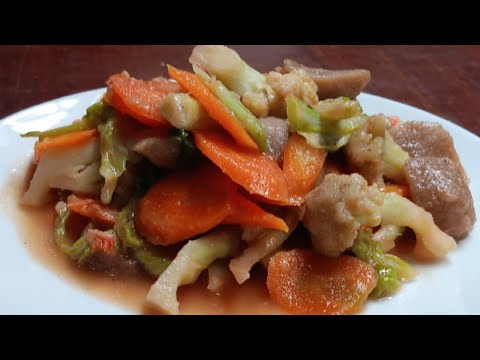 Resep Capcay Ebi