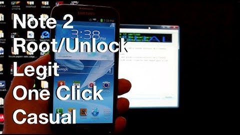 NEW One Click Verizon Galaxy Note 2 4.1.2 ROOT / Unlock Bootloader / Recovery Guide