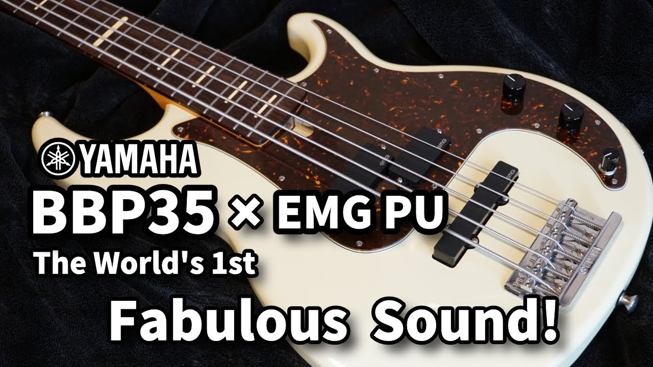 YAMAHA BBP35 5弦ベース 白／黒ピックガード付属 YAMAHA（ヤマハ） ヤマハパーツ 5弦ベース BBP35 ピックガード（べっ甲