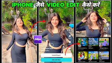 Trending Iphone Colour Grading In Android | Iphone Filter Video Editing In Android | Iphone Effect