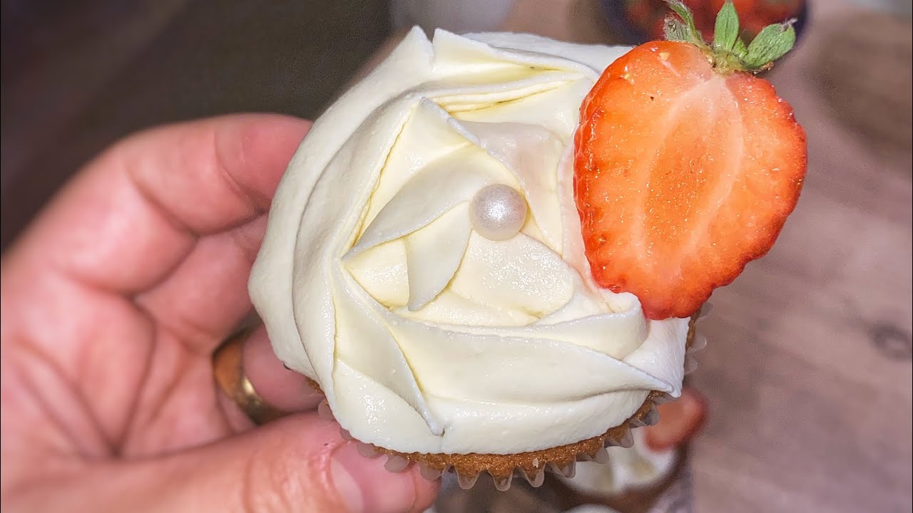 Les Cupcakes à la fraise 🍓