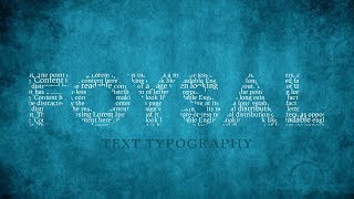 Text Typography Effect-Typography Tutorial || Photoshop CC Tutorial screenshot 3