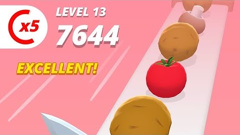 PERFECT SLICES 🍅 🔪 GAME LIVE PLAYING EPISODE - 1 #live  #gaming