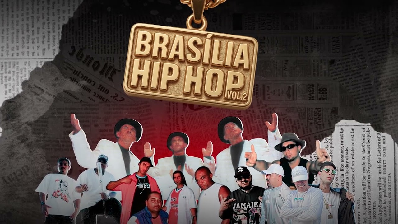Melhores do RAP e HIP HOP de BRASÍLIA - Clássicos e Atuais VOL. 2