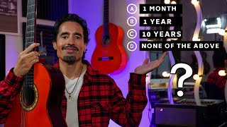 How Long Does It Take To “Learn Guitar”?  The Definitive Answer