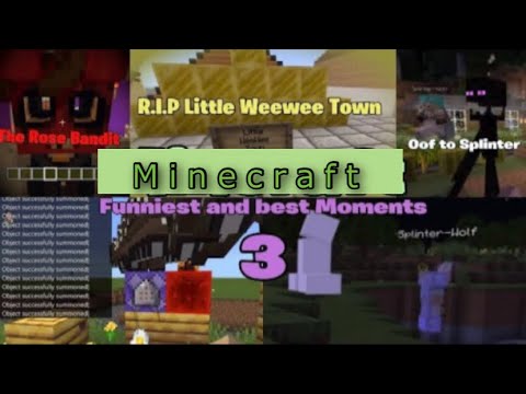 Minecraft Funniest and best Moments 3 - YouTube