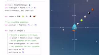 Swift Playgrounds: Placing an Array of Images