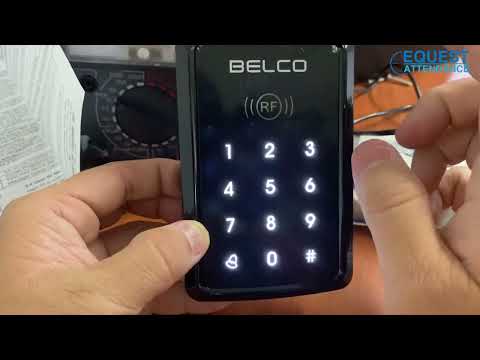 Door Access Keypad How to reset unlock Pin Password DA3000 Cara Padam Pin Buka Default Factory Reset