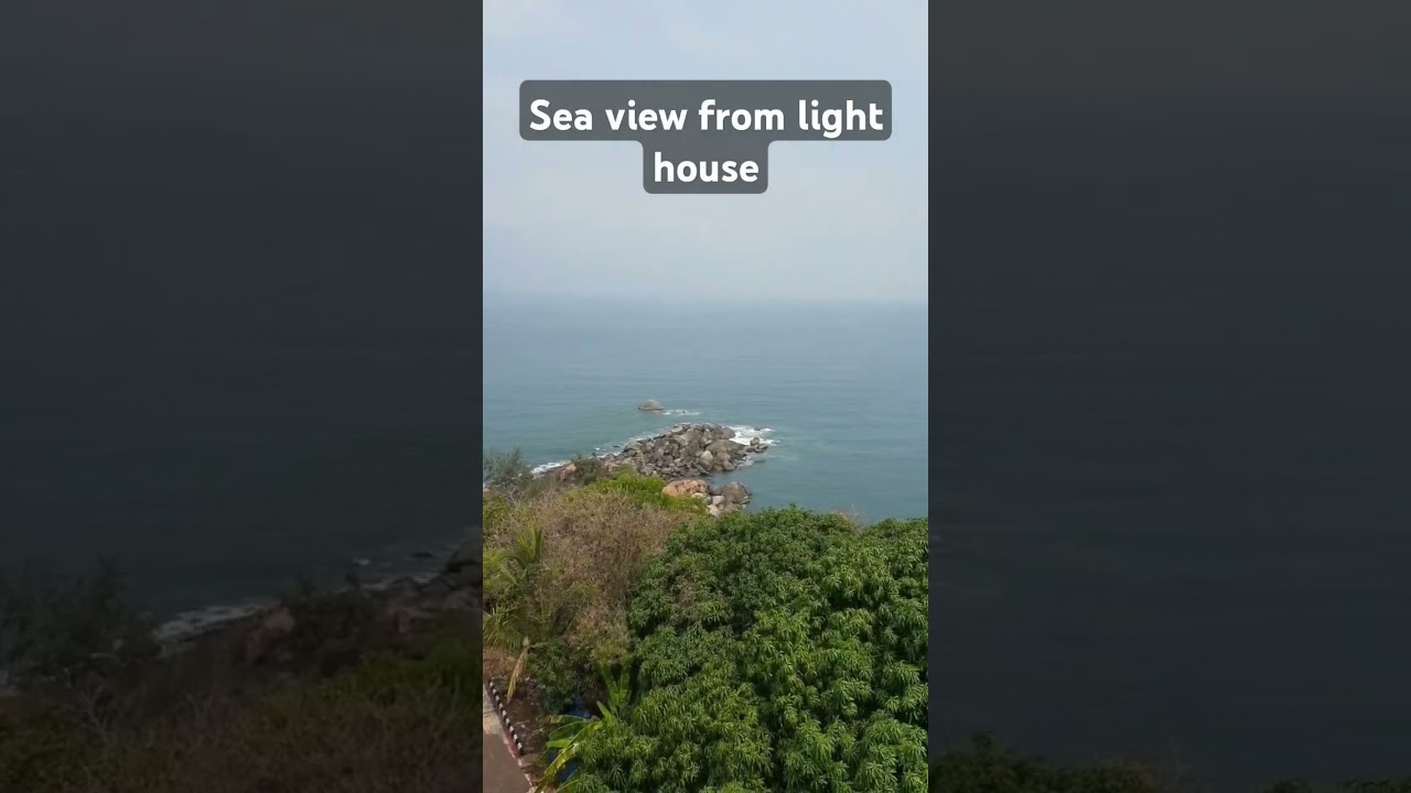 Beautiful Arabian Sea view from Oyster Rock Light House | Karwar | Coastal City of Karnataka