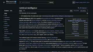Artificial Intelligence | Whispered Wiki