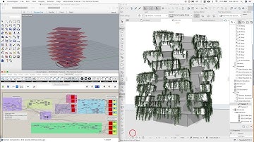 AR Tutorial - The vertical forest using ARCHICAD and Grasshopper