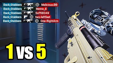 The First 1v5 Ace Clutch | R6 Siege X