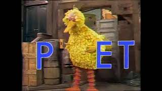 Clic Sesame Street - Big Bird Spells Pet Barkley