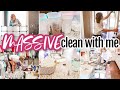 MASSIVE CLEAN + DECLUTTER! | COMPLETE CLOSET OVERHAUL | EXTREME CLEANING MOTIVATION