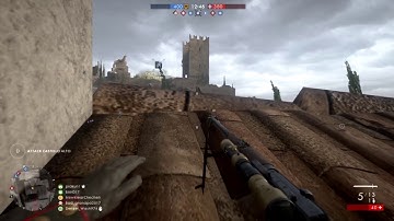 Battlefield 1 with Hori mouse and keyboard on PlayStation 4 Pro - Scout Gameplay