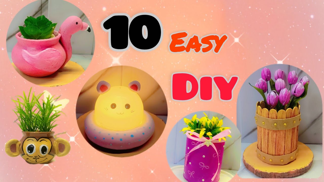 10 Easy craft ideas/ miniature craft /Paper craft/ how to make /DIY/school project/waste out of best