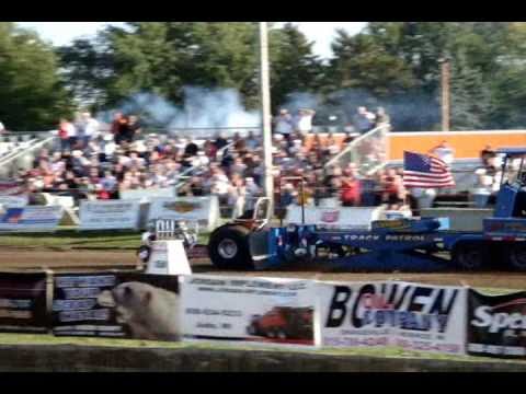 When I visit my friends in Orangeville, Il. (pop 600), something is always happening just north in Monroe Wisconsin. This time it was a car show and tractor pull.