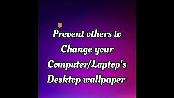 How to disable desktop wallpaper change in windows 10/11 || Prevent wallpaper changing #ytshorts