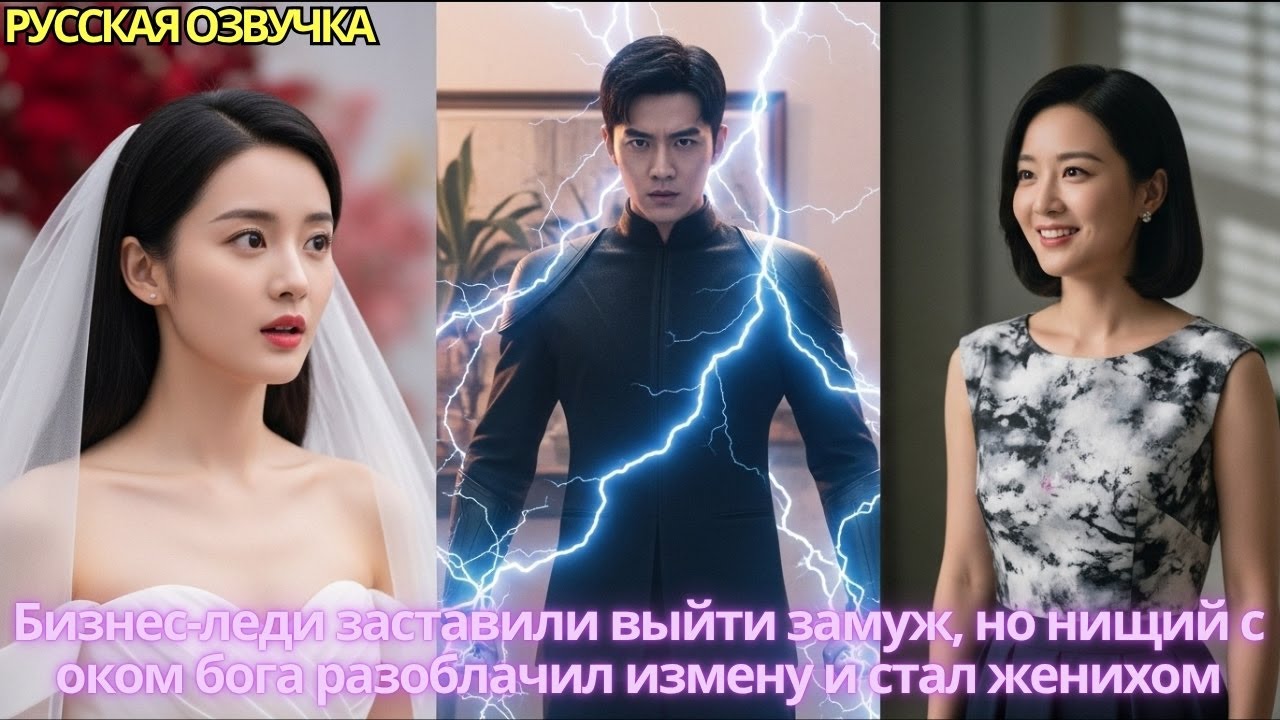 Бизнес-леди заставили выйти замуж,но нищий с оком бога разоблачил измену и стал женихом#дорама#drama