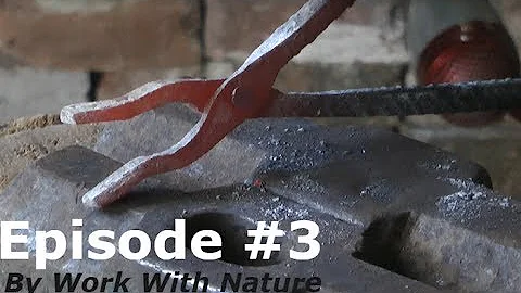 Blacksmithing - Tongs from Rebar!