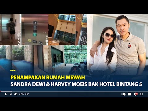 Penampakan Rumah Mewah Sandra Dewi dan Harvey Moeis Bak Hotel Bintang 5, Lobby Mirip Mal Ada Lift