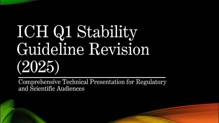 ICH Q1 Stability Guideline Revision 2025 – Full Technical Breakdown