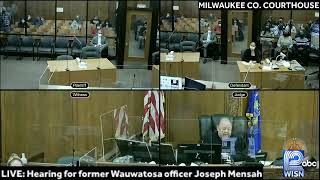 LIVE: Hearing for former Wauwatosa officer Joseph Mensah