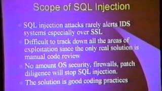Black Hat Windows 2001 - MS SQL Server Security Overview