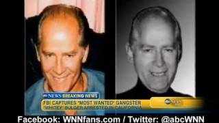 James 'whitey' bulger, notorious boston gangster on the fbi's "ten
most wanted" list for alleged role in 19 murders, arrested.
http://abcn.ws/lf4e6i