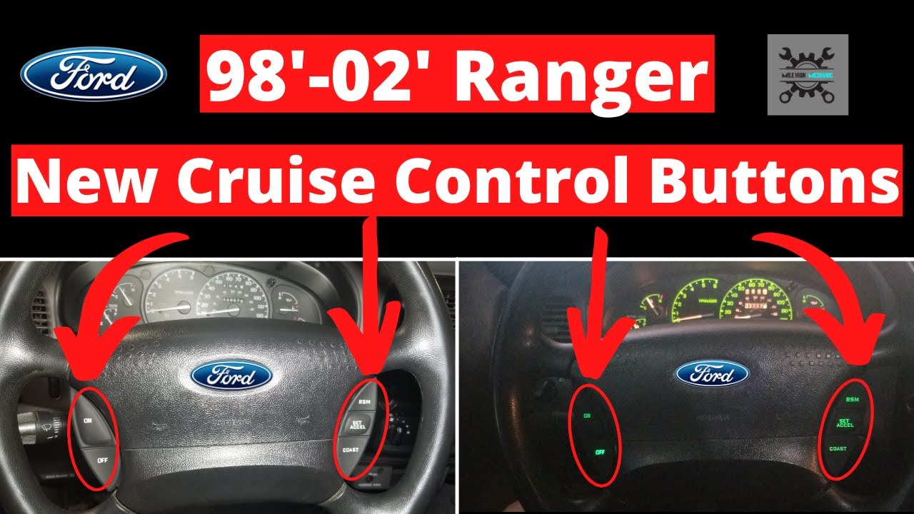 ford ranger cruise control buttons