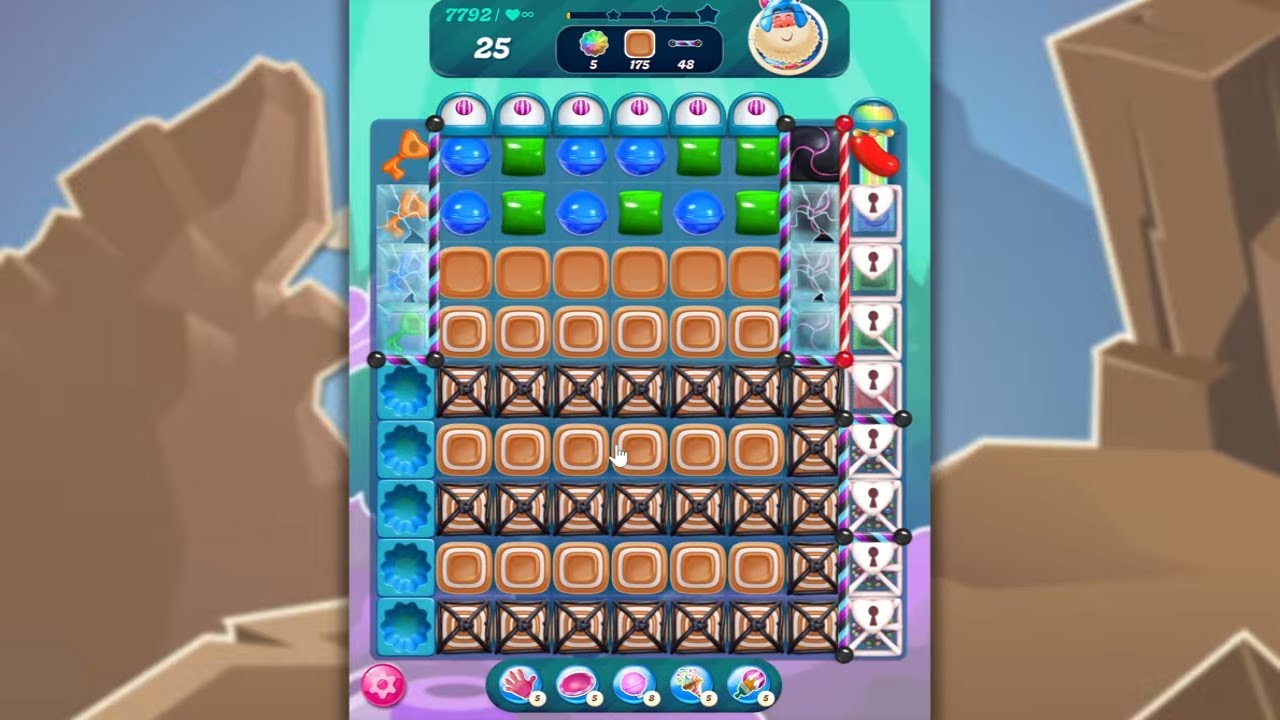☆candy☆ Candy Crush Saga LEVEL 7792 NO BOOSTERS (new version)🐟☑️ - YouTube