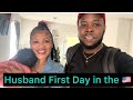 First day in america with my husband  day in our life