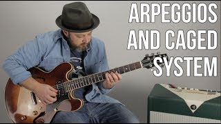 Arpeggios and Caged Lesson  Basic Theory For Guitar