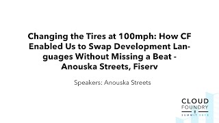 Changing the Tires at 100mph: How CF Enabled Us to Swap Development Languages Without Missing a Beat screenshot 1