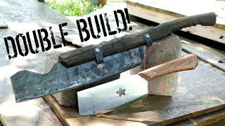 How to Make: RAZOR SHARP Lawn Mower Blade CLEAVERS!