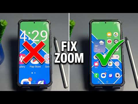 Fix Samsung Display Zoom Too Large on Any Samsung Phone | Easy Screen Size Settings Guide 2026