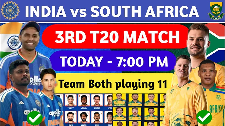 India vs south africa 3rd T20 match playing 11 | ind vs sa 3rd t20 playing 11 | #indvssa