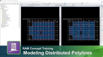 Modeling Profile Polylines for Distributed Tendons in RAM Concept for Optimization