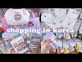 Shopping in korea vlog  daiso accessories stationery haul  unique pens ribbon trend  