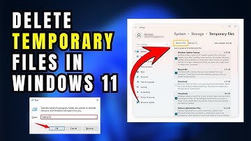 Clear Temporary Files in Windows 11 | Free Up Storage For Better Performance