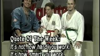 Karate & You:  Quote of the Week - It's Not How Hard You Work, It's How Smart You Work!