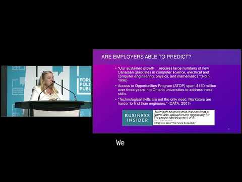 Inclusive Innovation and Future Skills | Wendy Cukier