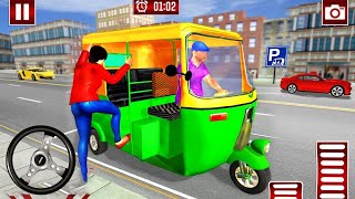 Modern Tuk Tuk Rickshaw Driving - City Mountain Auto Driver - Android GamePlay 2022 # 28 screenshot 2