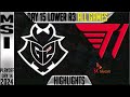 G2 vs t1 highlights all games  msi 2024 lower round 3 day 15  g2 esports vs t1