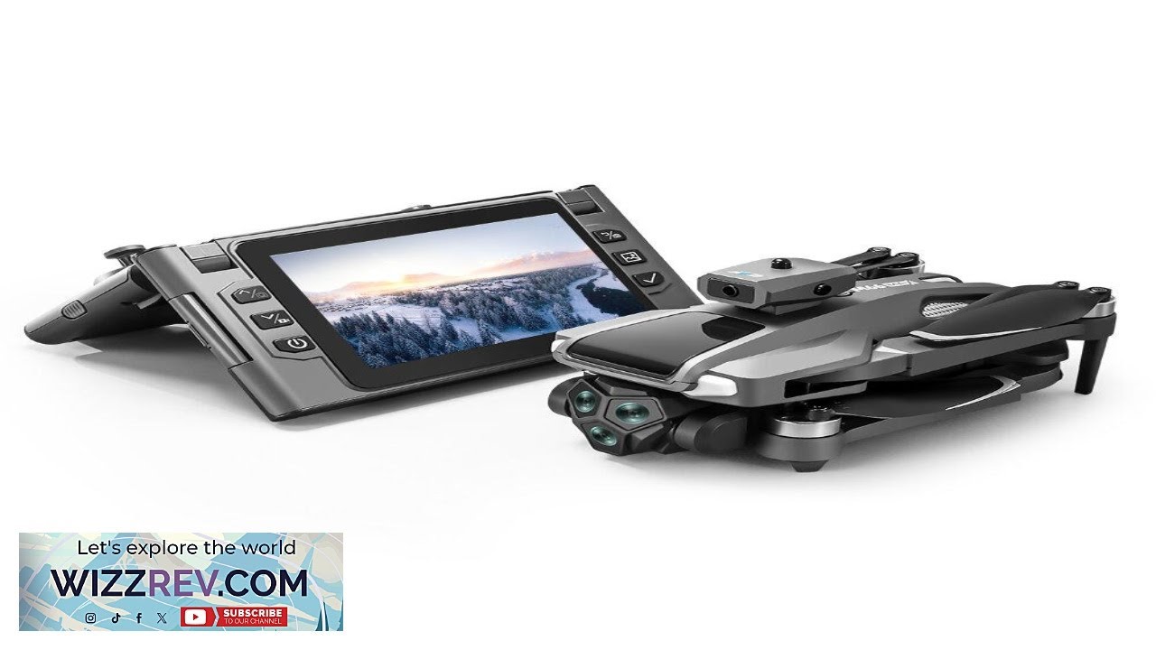 MSRC M66 MAX 5G WiFi FPV with Folded LCD Screen Camera Controller Review