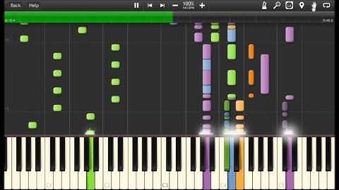 Synthesia- Chrono Trigger "Fanfare 1" (Lucca