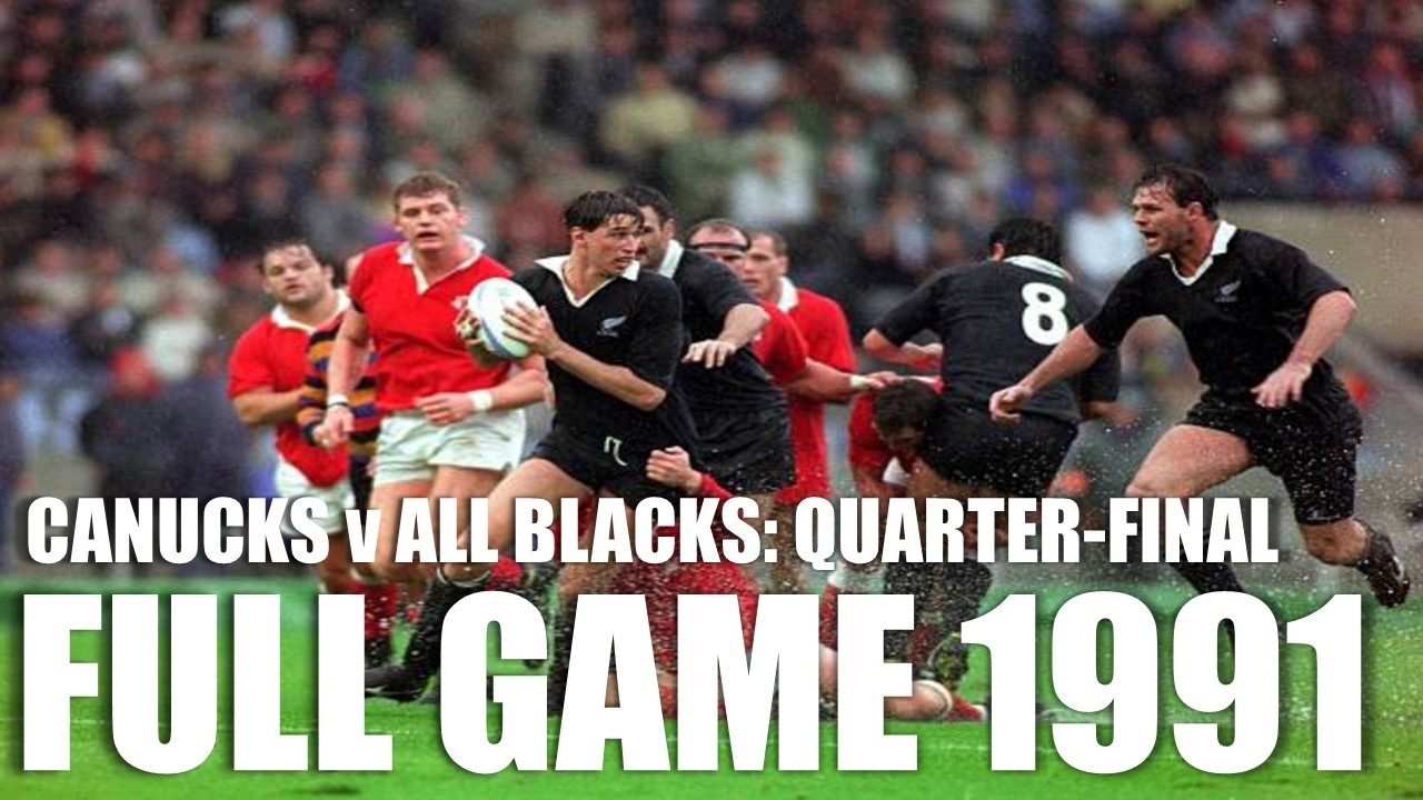 Canada v New Zealand | 1991 Rugby World Cup | Quarter-Final | Full Game