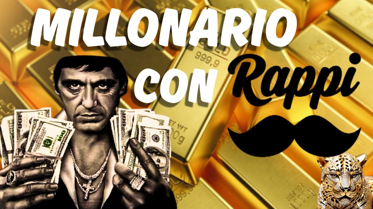 El SECRETO para hacerse MILLONARIO Con RAPPI