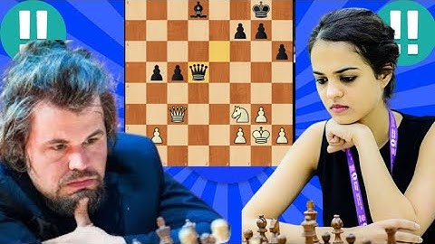 Upgrade Tania Sachdev vs Magnus Carlsen 26